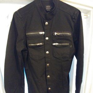 Tripp NYC men's snap long sleeve shirt, sz medium